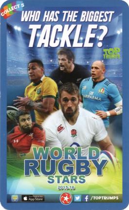 2015-16 Top Trumps World Rugby Stars #NNO Dylan Hartley Back
